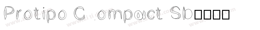 Protipo Compact Sb字体转换